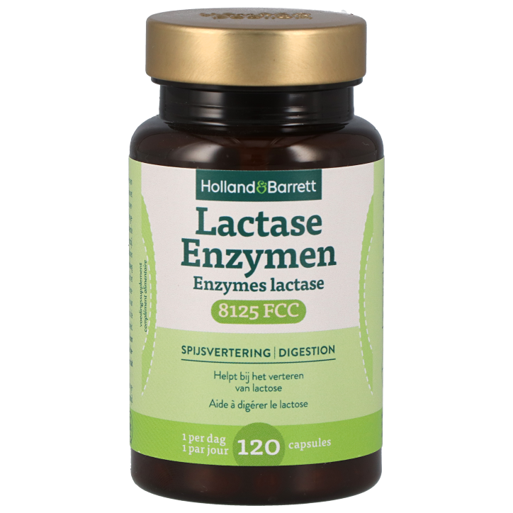 Holland & Barrett Enzymes Lactase - 120 capsules-1