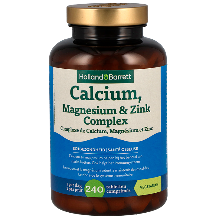 Holland & Barrett Calcium, Magnesium & Zink - 240 Tabletten-1