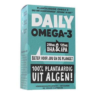 Daily Supplements Oméga-3 avec DHA et EPA Vegan - 60 capsules-1