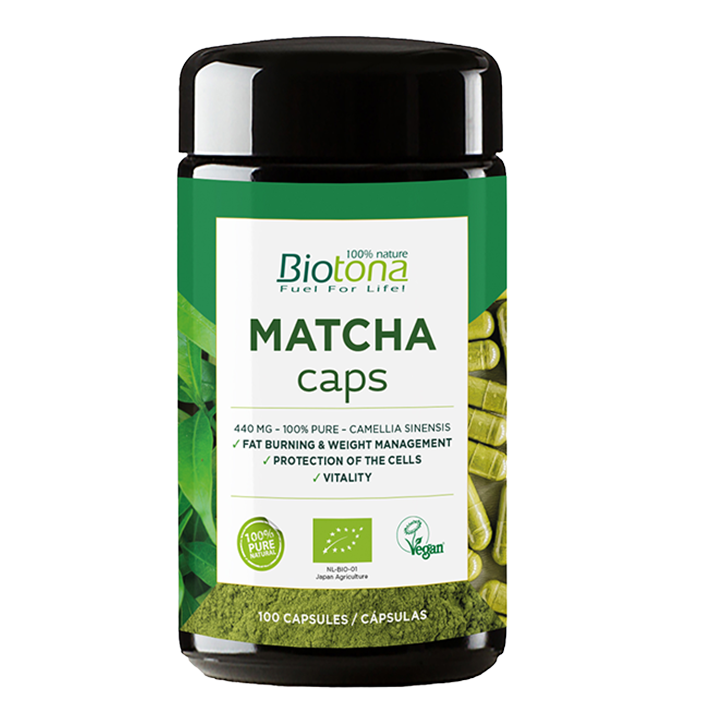 Biotona Matcha Caps (100 capsules)-1