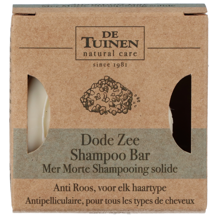 De Tuinen Dode Zee Shampoo Bar - 80 wasbeurten-1
