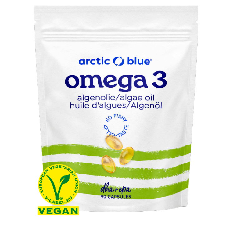 Arctic Blue Omega 3 Algenolie met DHA & EPA (90 Capsules)-1