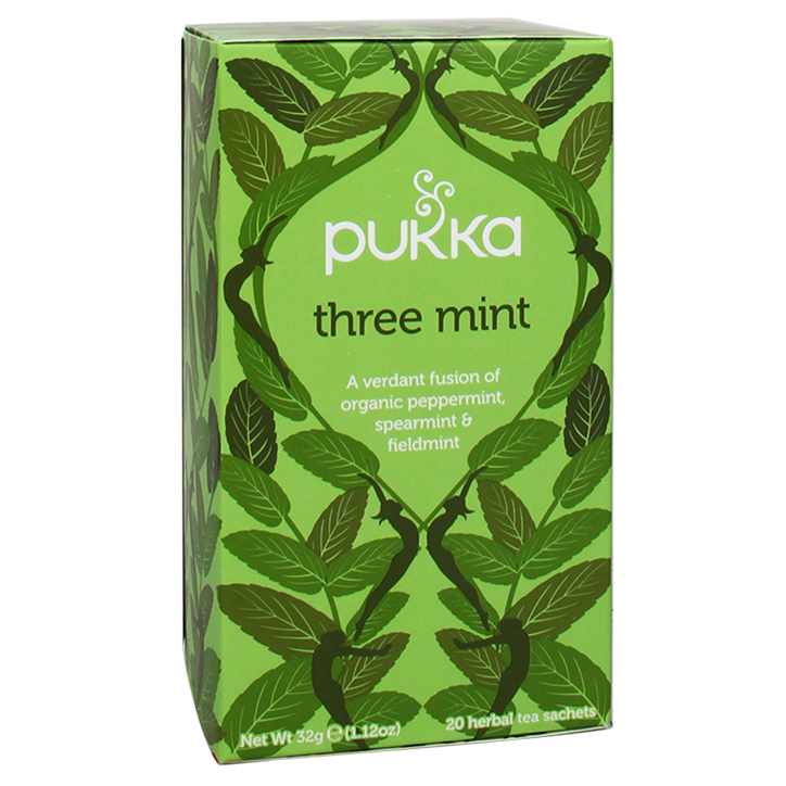 Pukka Three Mint Bio (20 Theezakjes)-1