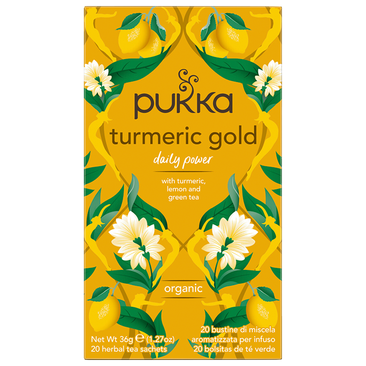 Pukka Turmeric Gold Bio (20 Theezakjes)-1
