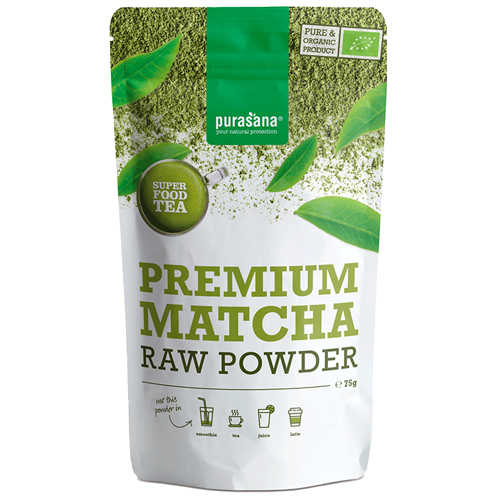Purasana Premium Matcha Raw Powder - 75g-1