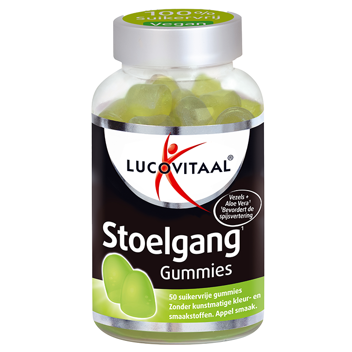 Lucovitaal Stoelgang (50 Gummies)-1