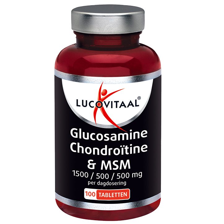 Lucovitaal Glucosamine Chondroïtine MSM - 100 comprimés-1