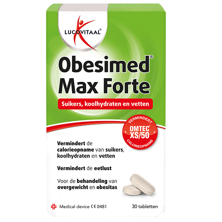 Lucovitaal Obesimed Max Forte (30 Tabletten)-1