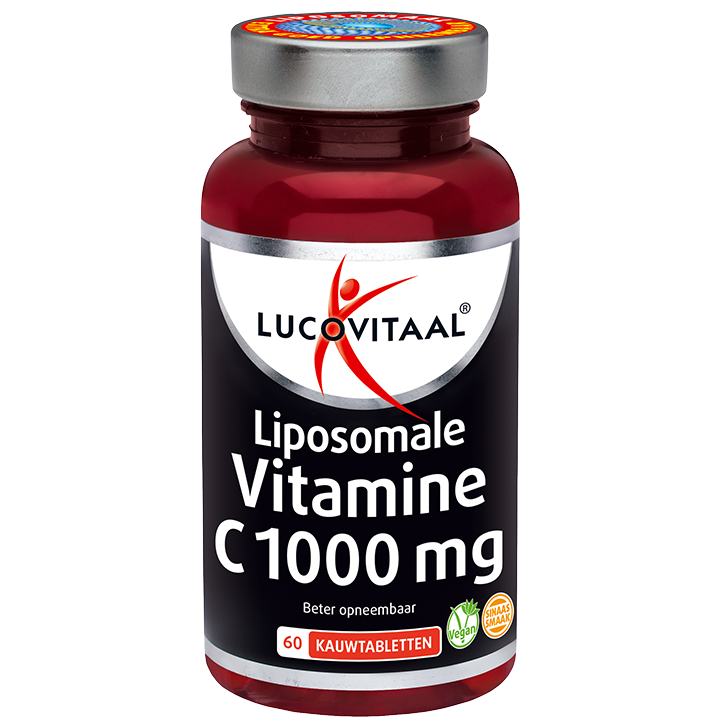 Lucovitaal Vitamine C1000 liposomale (60 comprimés à mâcher)-1