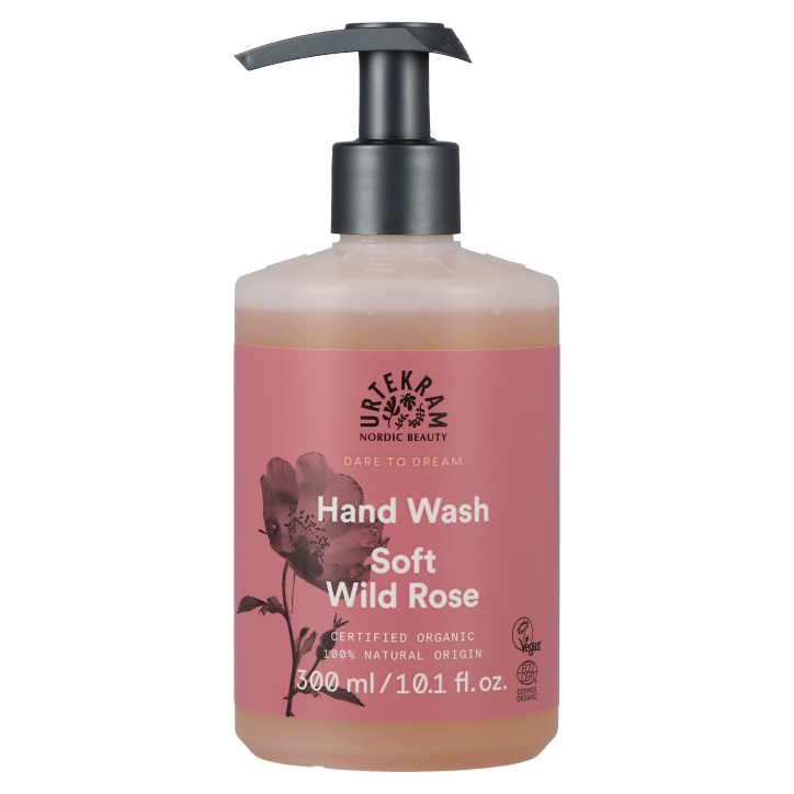 Urtekram Hand Wash Soft Wild Rose - 300ml-1