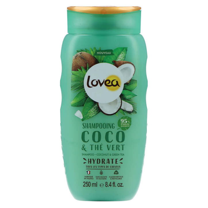 Lovea Shampoo Coconut & Green Tea - 250ml-1