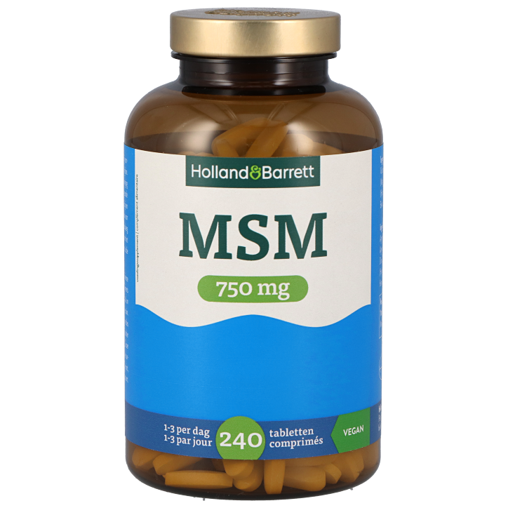 Holland & Barrett MSM 750 mg - 240 tabletten-1
