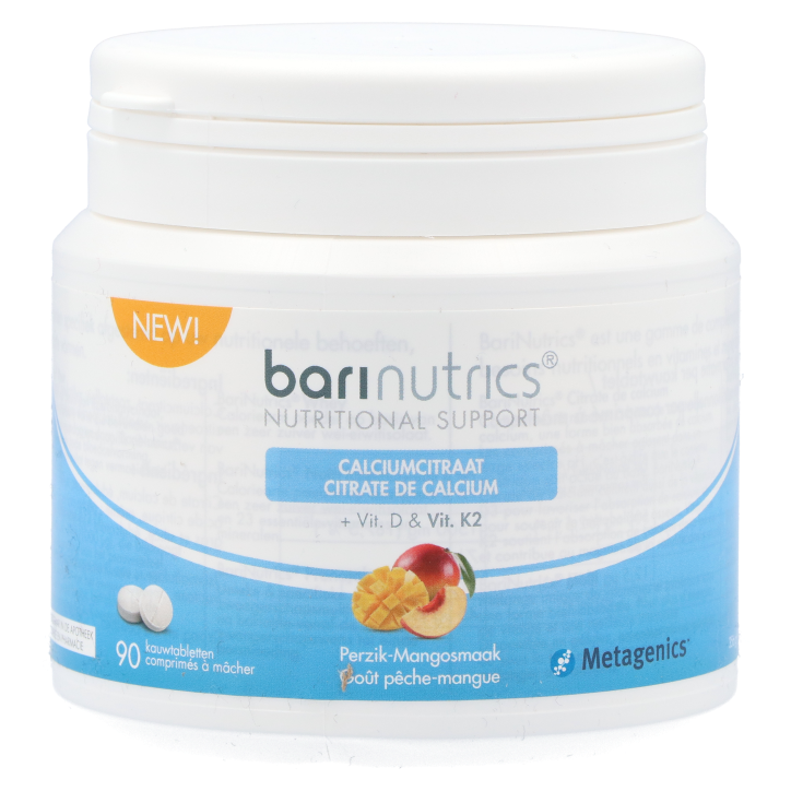Metagenics BariNutrics® Calciumcitraat (90 kauwtabletten)-1