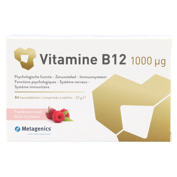 Metagenics Vitamine B12 (84 kauwtabletten)-1
