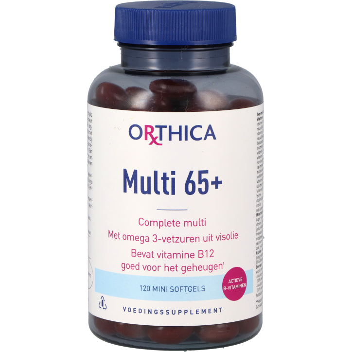 Orthica Multi 65+ - 120 Mini Softgels-1