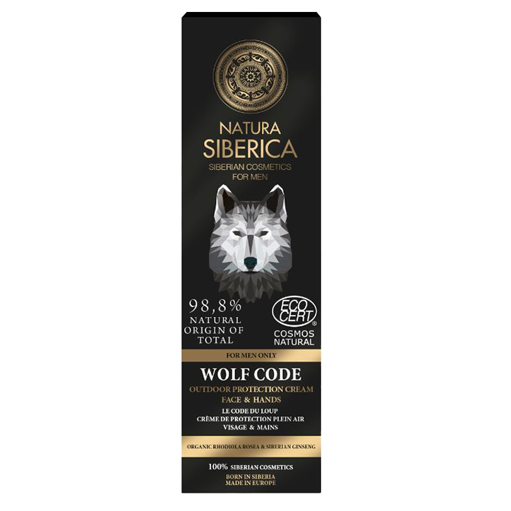 Natura Siberica For Men Crème protectrice visage & mains (80 ml)-1