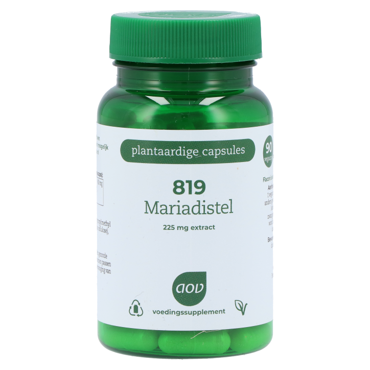 AOV 819 Mariadistel 225mg extract (90 Capsules)-1