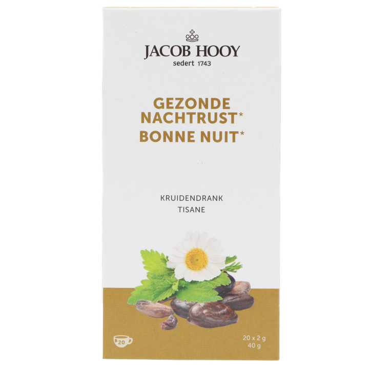 Jacob Hooy Gezonde Nachtrust - 20 theezakjes-1