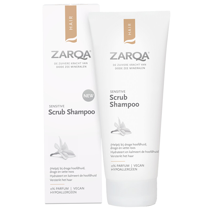 Zarqa Hair Sensitive Scrub Shampoo - 200ml-1