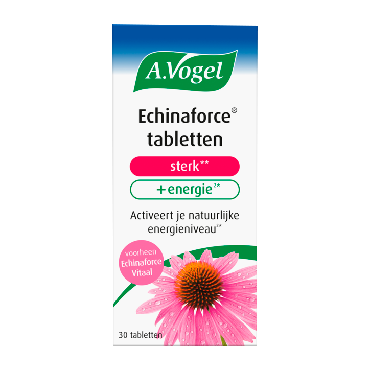 A.Vogel Echinaforce Sterk + Energie (30 Tabletten)-1