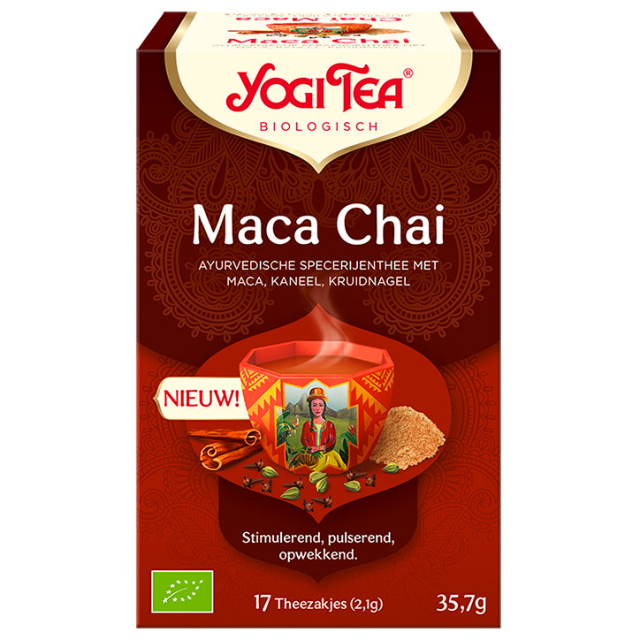 Yogi Tea Maca Chai Bio (17 theezakjes)-1