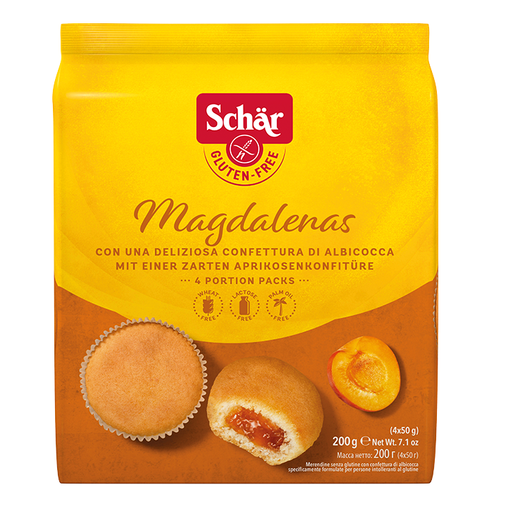 Schär Magdalenas Glutenvrije cakjes - 4x50g-1