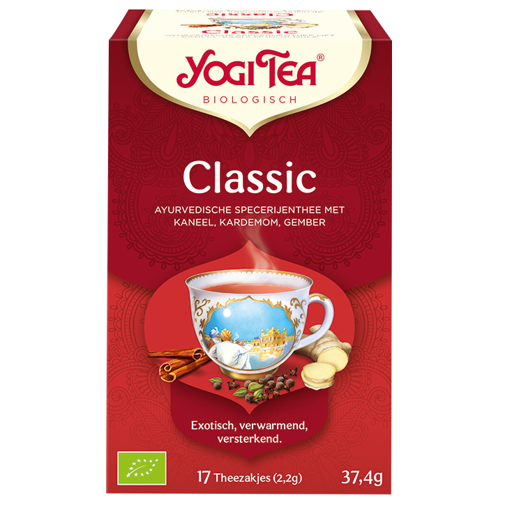 Yogi Tea Classic Cinnamon Spice Thee Bio (17 Theezakjes)-1