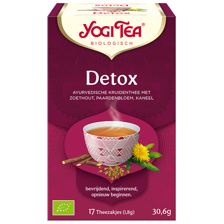Yogi Tea Detoxthee Bio (17 Theezakjes)-1