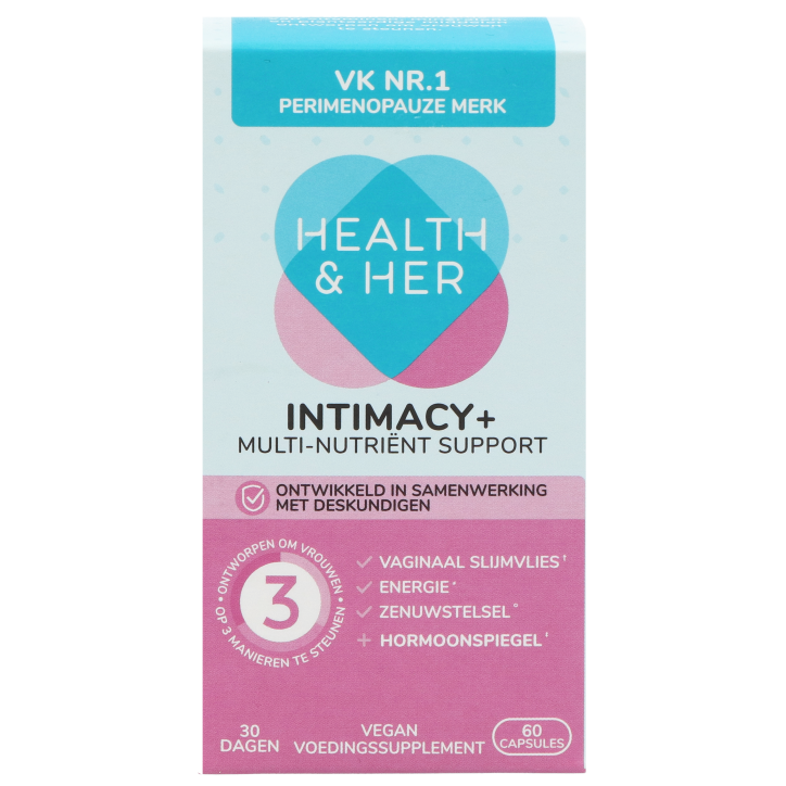 Health & Her Intimacy+ Multi-Nutriënt Support - 60 capsules-1