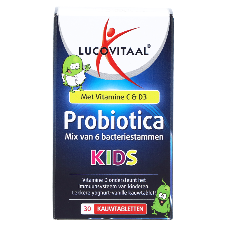 Lucovitaal Probiotica Kids kauwtabletten (30 kauwtabletten)-1