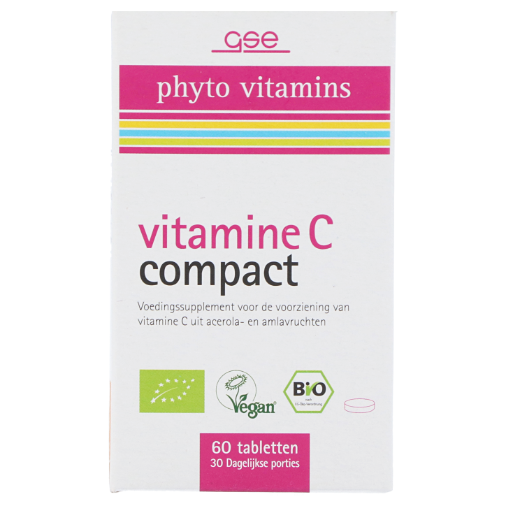 GSE Vitamine C Compact (60 tabletten)-1