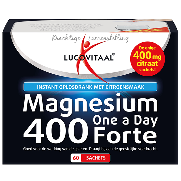 Lucovitaal Magnesium Forte 400mg - 60 zakjes-1