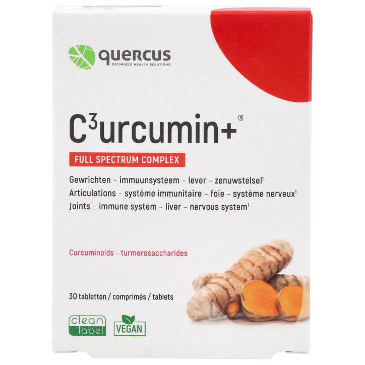 Quercus Curcumin+ Full Spectrum Complex (30 tabletten)-1