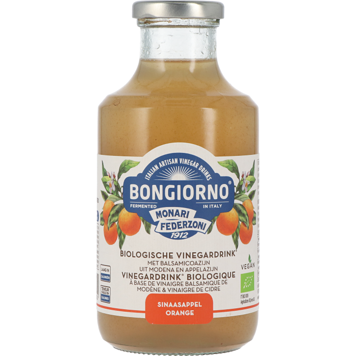 Bongiorno Biologische Vinegardrink Sinaasappel (500ml)-1