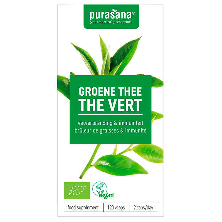 Purasana thé vert BIO (120 capsules)-1
