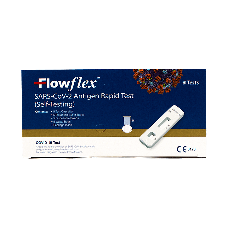 Flowflex SARS CoV-2 Antigen Rapid Test - 5 stuks-1