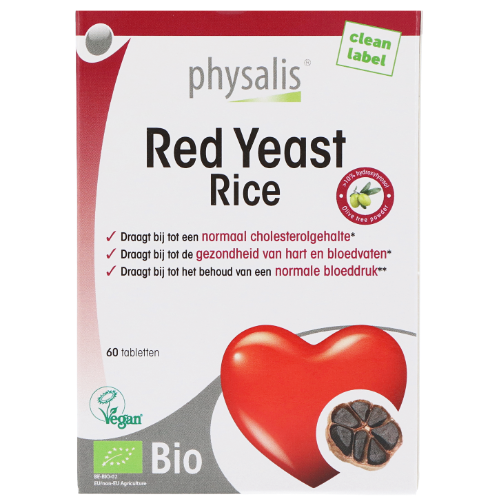 Physalis Red Yeast Rice Bio - 60 tabletten-1