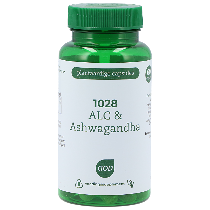 AOV 1028 ALC % Ashwagandha - 60 Capsules-1