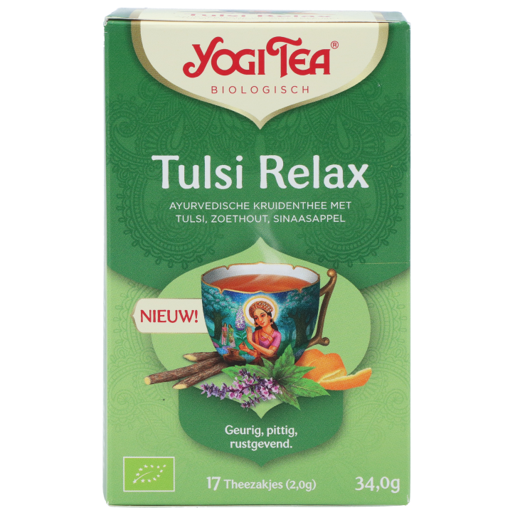 Yogi Tea Tulsi Relax - 17 theezakjes-1