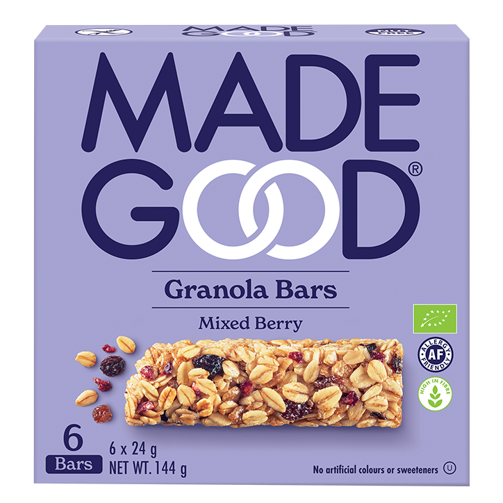 MadeGood Granola Bar Mixed Berry - 24g-1