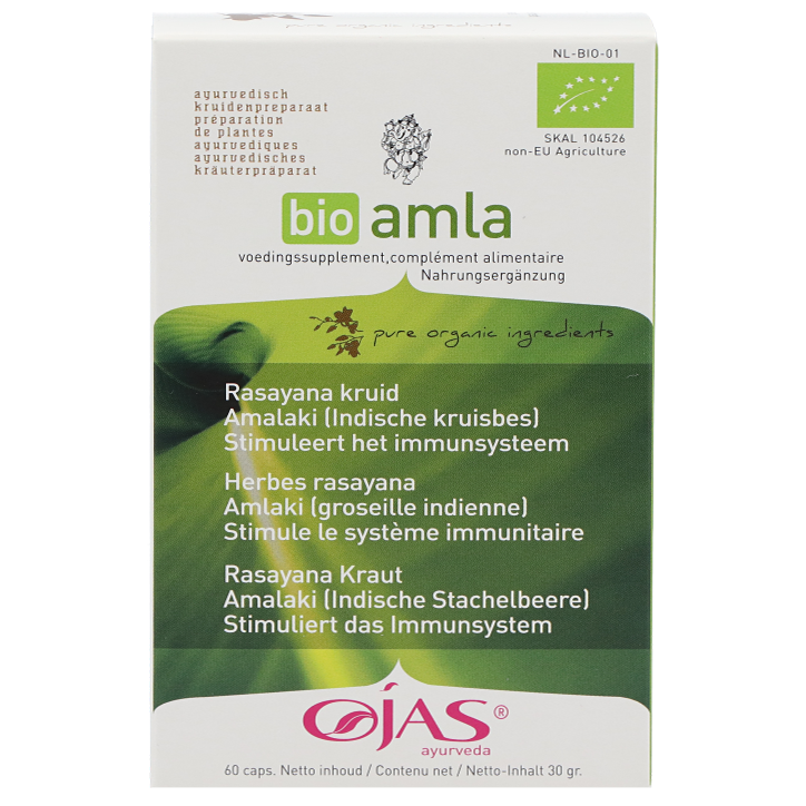 OJAS Ayurveda Bio Amla - 60 capsules-1