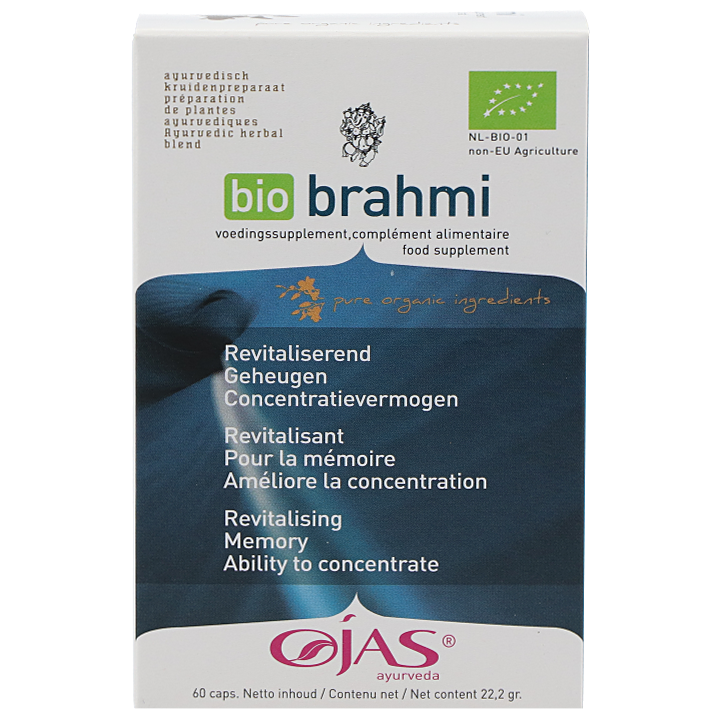 OJAS Ayurveda Bio Brahmi - 60 capsules-1