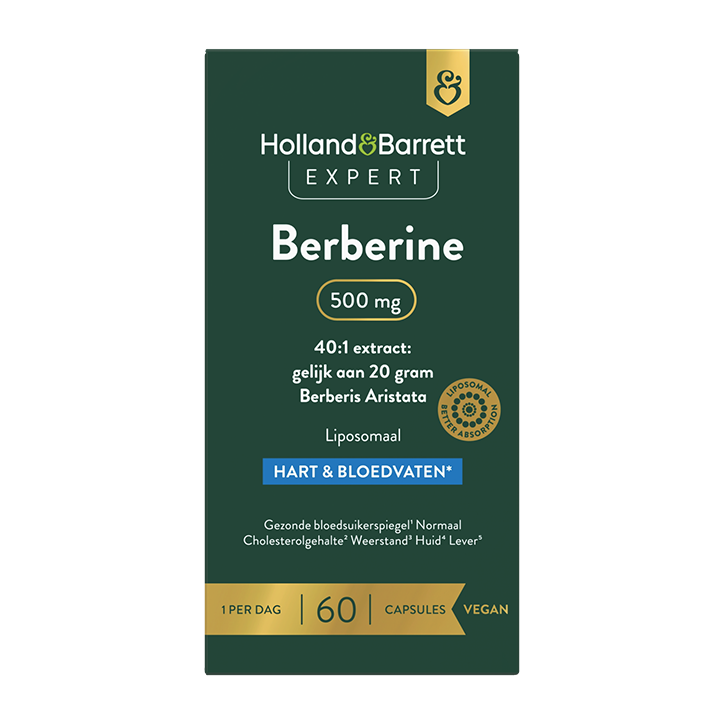 Holland & Barrett Expert Berberine 500 mg Liposomaal - 60 capsules-1
