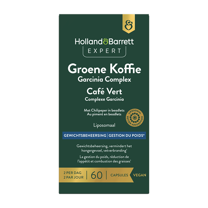 Holland & Barrett Expert Groene Koffie Garcinia Complex  Liposomaal - 60 capsules-1
