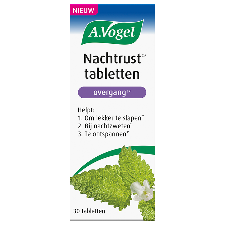 A. Vogel Overgang Nachtrust - 30 tabletten-1