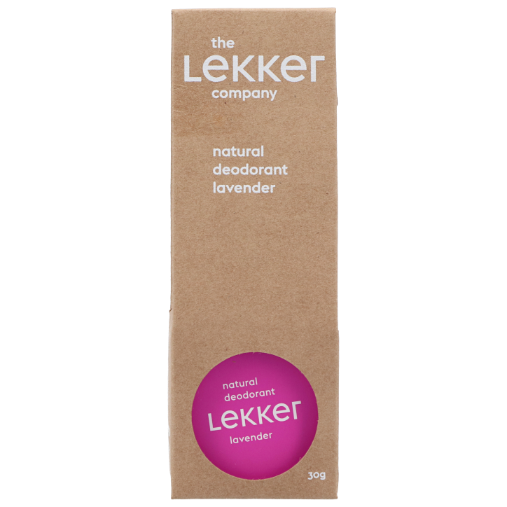The Lekker Company Natural Deodorant Lavender - 30g-1