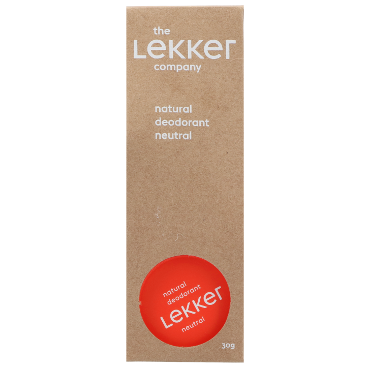 The Lekker Company Natural Deodorant Neutral - 30g-1