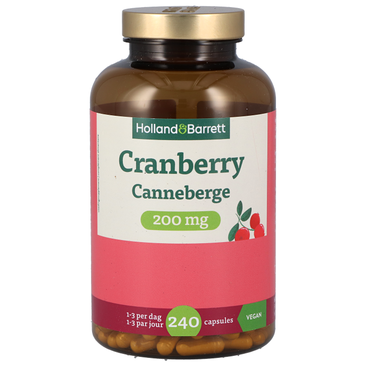 Holland & Barrett Cranberry 200mg - 240 capsules-1
