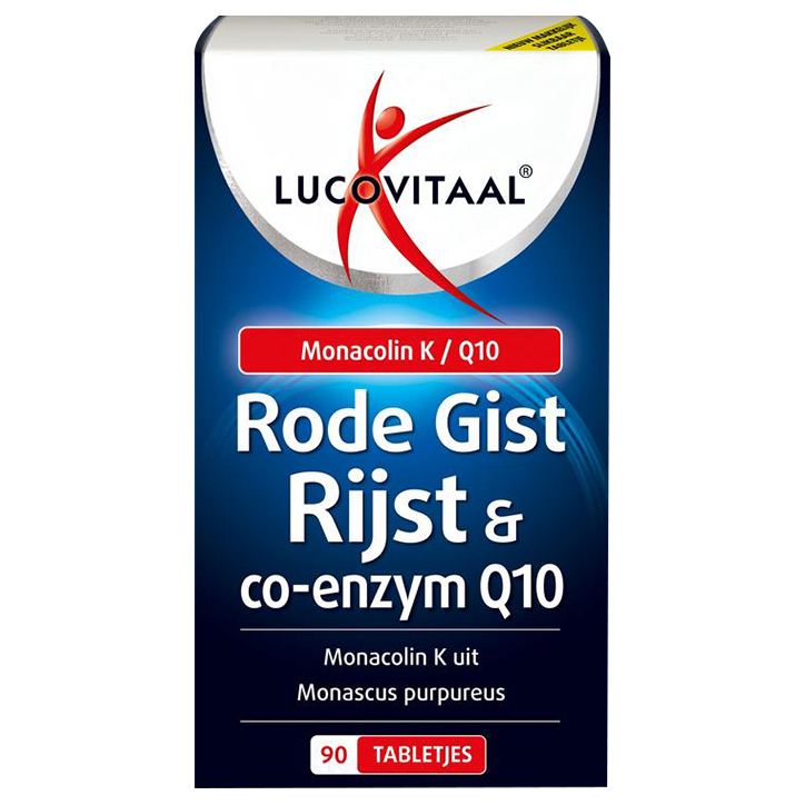 Lucovitaal Levure de Riz Rouge et Coenzyme Q10 - 90 comprimés-1
