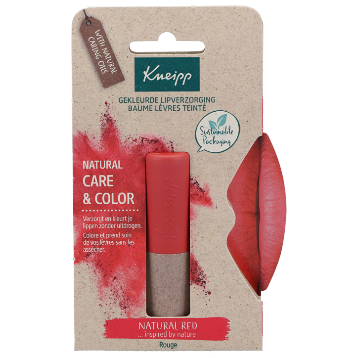 Kneipp Lipcare Tinted Red - 3,5g-1